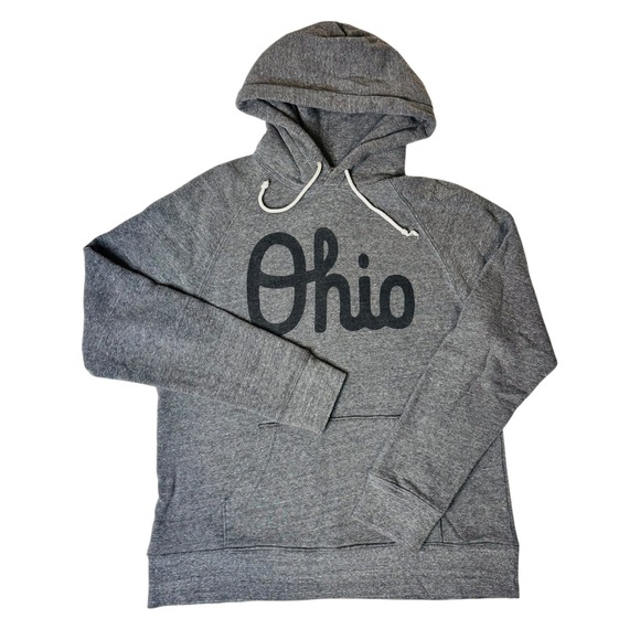 HOMAGE Other - Homage Ohio Hoodie Mens Large Pullover Gray Crew Neck Long Sleeve Sweatshirt